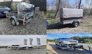 Inchirieri remorci remorca  platforma cat B