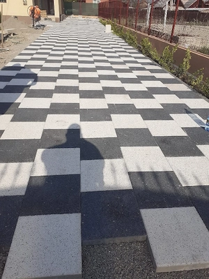 Montaj pavaje borduri rigole alei