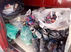 Lot papuci second hand