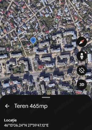 Vand teren zona Confectie Barlad