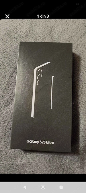 Samsung Galaxy S25 Ultra Titanium Black 256 GB nou