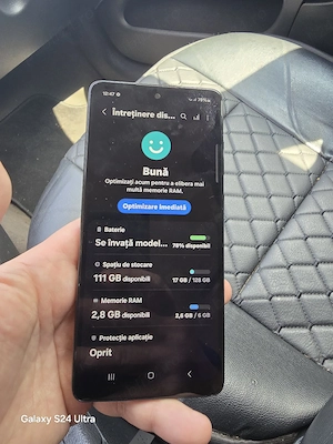 Samsung A72 128gb 6gb ram cu card 128gb inclus si încărcător stare foarte buna perfect funcțional  - imagine 2