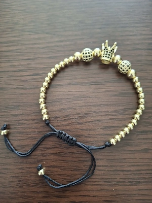 Bratara dublu placata cu aur 14 k