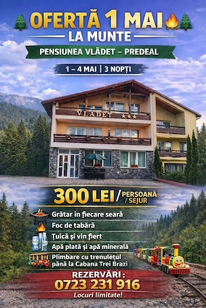 oferta speciala  -Poti sa ai camera ta la munte pentru 1 luna de zile - imagine 3