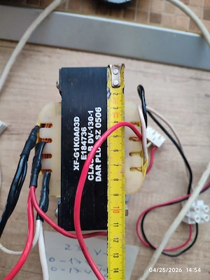 transformator EI min300W-mai bun pentru audio decat toroidal-ul...iesire 18V-0-18V de putere mare +