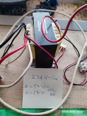 transformator EI min300W-mai bun pentru audio decat toroidal-ul...iesire 18V-0-18V de putere mare + - imagine 3