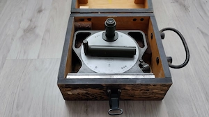 Obiect vintage - clinometru german retro - imagine 2