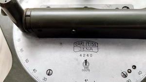 Obiect vintage - clinometru german retro - imagine 3