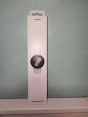 Samsung Galaxy Watch 7, 44 mm, GPS, Silver aluminum case, Silver strap