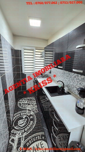 Apartament 2 Camere NORD - KAUFLAND Confort 2 Etaj Parter Cu Balcon Mobilat Și Utilat Complet - imagine 3