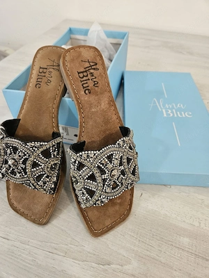 Sandale Alma En Pane,Marime 38,Piele