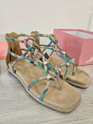 Sandale Alma En Pane,Marime 37,Piele