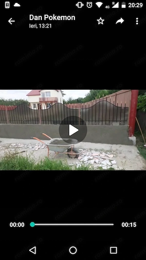 Vila +casa bătrânesc.draganesti vlăstar 45.000euro 2000 mp