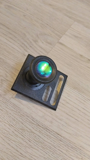 Vizor usa cu placuta nr apartament si nume locatar