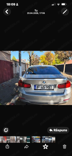 Vând masina personala bmw  f 30 - imagine 2