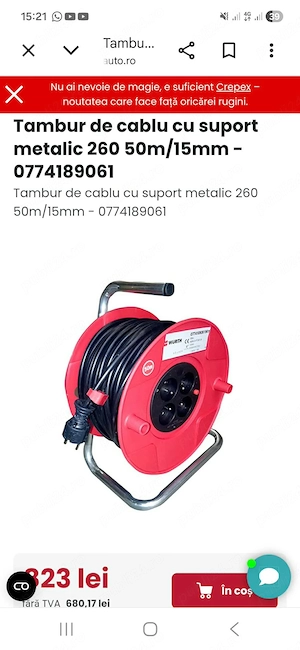 Prelungitor  40.mm Wurt profesionale  - imagine 2