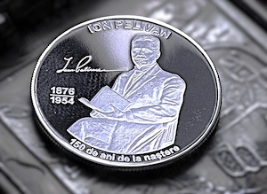 Moneda Comemorativa - Ion Pelivan