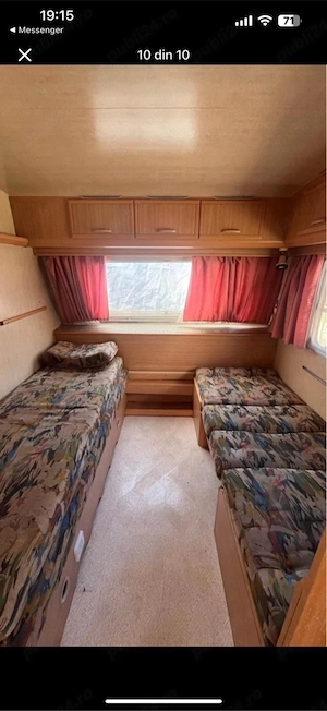 Rulota ADRIA 7,5 m 2 axe punte dubla - imagine 5