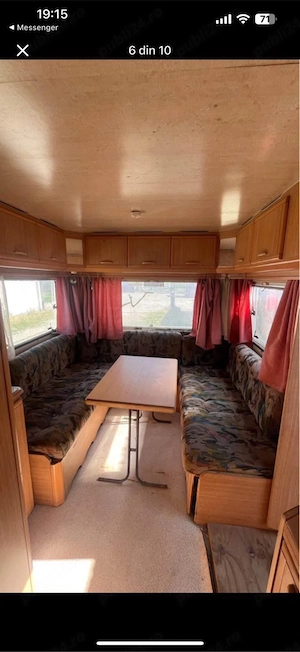 Rulota ADRIA 7,5 m 2 axe punte dubla - imagine 4