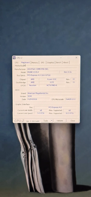 plasa de baza ASUS x570 