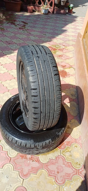 Cauciucuri cu jante originale DACIA Sandero - imagine 2