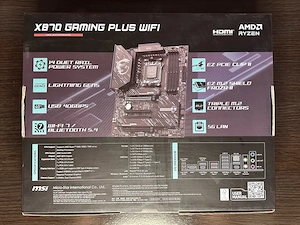 Placă de bază MSI X870 Gaming PLUS WIFI (Socket AM5) - Nouă, la cutie - imagine 4