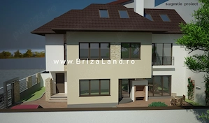 Bucurestii Noi, Laminorului, teren 202mp, deschidere dubla 14.5m, casa demolabila - imagine 3