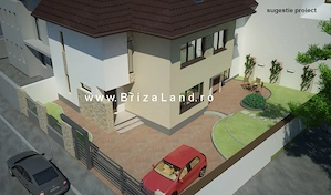 Bucurestii Noi, Laminorului, teren 202mp, deschidere dubla 14.5m, casa demolabila