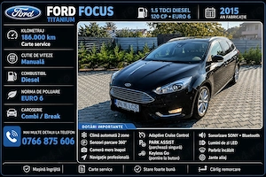 Ford Focus Titanium  - imagine 8