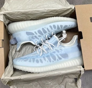 Pantofi Sport Adidas Yeezy 350 Boost Mono Ice - 100% originali