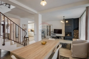 Pipera | 4 camere | semineu + piatra naturala | bucatarie elegantă - imagine 11