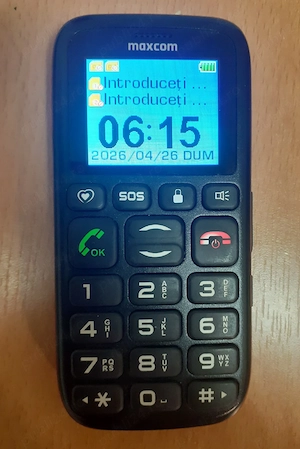 Vând Telefon MAXCOM Liber de Rețea, Dual Sim