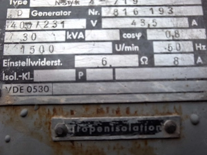 Generator trifazic 30KW