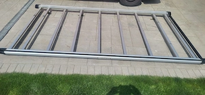 Portbagaj Opel Vivaro, Renault Traffic, din aluminiu, rola spate - imagine 4