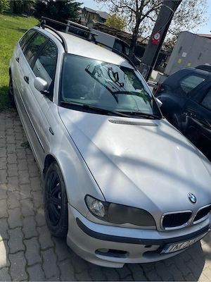 BMW seria 3  motor 2l turbodiesel cu 150 CP  comenzi pe volan  navi  interior piele  inmatriculat RO - imagine 2