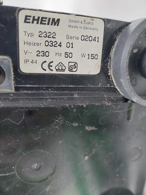 Filtru extern acvariu Eheim professional + cu incalzitor  - imagine 4