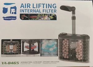 Filtru acvariu pentru pompa de aer, filtrare mecanica, biologica si chimica.
