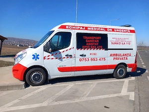 Ambulanță Privată Transport medical asistat și neasistat. Competiții sportive Adunări publice  - imagine 4