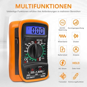 Multimetru Digital RICOKEY - imagine 2