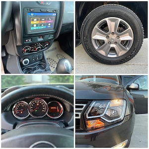  Dacia Duster 4x4 Facelift 92000 KM! 1.6 benzină 2016 E6 Germania Top  - imagine 8