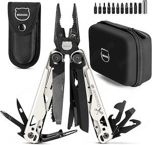 MIAOKE Multitool 23 în 1   Unealtă Multifuncțională din Oțel Inoxidabil cu Cutie Cadou Premium