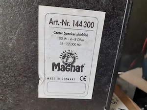 Boxă centru Magnat 100W - imagine 4