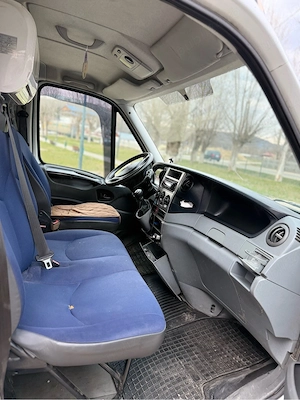 autoplatforma iveco daily 2011 motor 2.3 110cp platou aluminu perne de aer clima stationare  - imagine 5