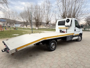 autoplatforma iveco daily 2011 motor 2.3 110cp platou aluminu perne de aer clima stationare  - imagine 8