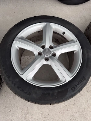 Set Jante Aliaj Originale Audi R19 model  S-line  + Anvelope Pirreli - imagine 2