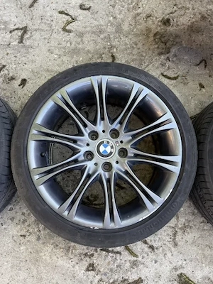 Jante Style 135M BMW Originale din Austria cu gume Continental - imagine 4