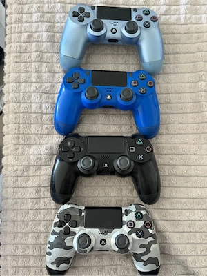 Controller PS4 Originale perfect funcționale Army edițion  și coral blur Blue edition coralși mai mu