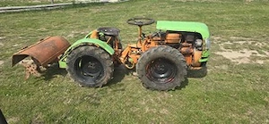 Tractor Articulat 4x4 Pascuali cu freza - imagine 2