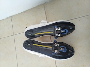 Pantofi triatlon   triathlon  ciclism | Mavic Cosmic Elite Tri Alb | 46 2 3 - imagine 4