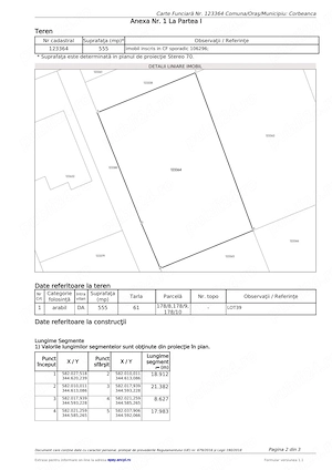 Teren intravilan 555 mp Corbeanca str Laguna Albastra cu utilitati - imagine 2